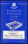 Image of : Programme - Everton v Real Zaragoza C.D