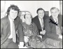 Image of : Photograph - Dixie Dean in hospital with T. G. Watson and others