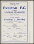 Image of : Programme - Everton v Burnley