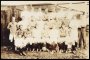 Image of : Photograph - Everton F.C. team, Joyce, J. Crelley, T. Dilly, Monk, C. Clarke, T. Chadwick, R. Balmer, W. Henderson, W. Abbott, A. Young, T. Booth, S. Wolstenholme, J. Whitley, Clayton, W. Toman, Hughes, B. Rankin, J. Brearley, J. Sheridan, J. Settle, A. Bowman, J. Bell, W. Balmer