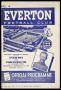 Image of : Programme - Everton v Portsmouth