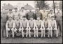 Image of : Photograph - Everton F.C. team with Wilf Dixon, trainer