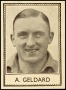 Image of : Trading Card - Albert Geldard