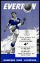 Image of : Programme - Everton v Burnley