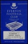 Image of : Programme - Everton v Aston Villa