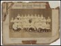 Image of : Photograph - Everton Association F.C. team, J. Walker, A. Milward, J. Adams, R. Williams, J. Bleasdale, C. Parry, S. Arridge, R. Howard (Assistant Trainer), H. Reay, W. Williams, R. Kelso, R. Boyle, R. Molyneux, J. Holt, D. Storrier, W. Stewart, J. Elliott, A. Gilbert (Trainer), F. Geary, A. Latta, F. McInnes, A. Hartley, J. Southworth, E. Chadwick, J. Bell, J. McMillan, W. Handford with the Lancashire Cup and the Liverpool Cup