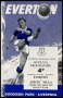 Image of : Programme - Everton v Aston Villa