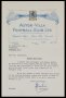 Image of : Letter from Aston Villa F.C. to Everton F.C.
