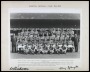 Image of : Photograph - Everton F.C. team J. Tansey, B. Molyneux, C. J. Fitzsimons, H. K. Leyland, J. O'Neill, B. W. Caldwell, M. Woods, D. Donovan, J. W. Parker, T. J. Clinton, C. Leyfield (trainer), T. E. Jones, J. Harris, G. Tansey, I. A. Hillsdon, G. Rankin, G. Lewis, R. Saunders, D. J. Gibson, J. J. Keeley, M. K. Meagan, J. S. Lindsay, T. G. Watson (Assistant Trainer), Harry E. Cooke (Head Trainer), E. Moore, J. A. Grant, A. W. Fielding, C. E. Lello, D. Hickson, P. D. Farrell, E. Buckle, T. J. Eglington, E. F. Wainwright, J. F. Sutherland, H. Potts, C. J. Vizard, R. A. K. Williams, K. J. Birch, E. Rabone, J. M. Clayton, E. Forshaw, B. R. Capper