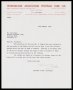 Image of : Letter from Workington Association F.C. to Everton F.C.