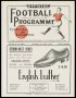 Image of : Programme - Everton Res v Burnley Res