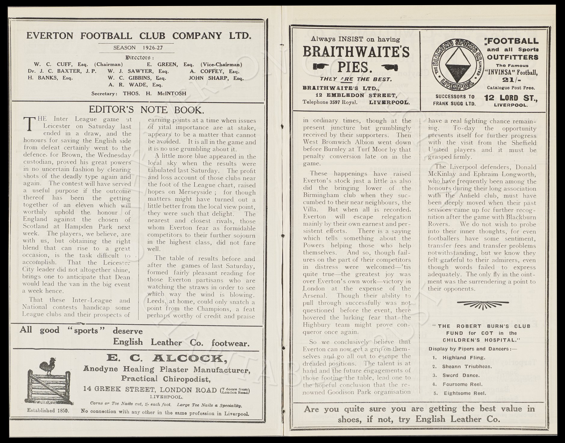 Programme