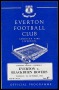 Image of : Programme - Everton v Blackburn Rovers