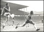 Image of : Photograph - Everton v Aston Villa. Mick Lyons in action.