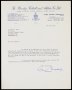 Image of : Letter from Burnley F.C. to Everton F.C.