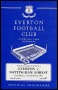 Image of : Programme - Everton v Nottingham Forest