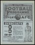 Image of : Programme - Everton v Blackburn Rovers