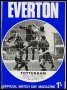 Image of : Programme - Everton v Tottenham Hotspur