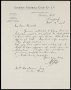 Image of : Letter from W. C. Cuff, Everton F.C., to H. P. Hardman