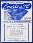 Image of : Programme - Everton Res v Manchester Utd Res