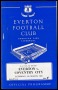 Image of : Programme - Everton v Coventry City