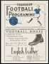 Image of : Programme - Everton v Blackburn Rovers