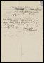 Image of : Memorandum from William Marriott, Everton F.C., to J. Holt