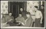 Image of : Photograph - Everton Team playing cards. Dixie Dean looking on