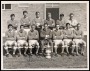 Image of : Photograph - Everton F.C. team, Brian Harris, Brian Labone, Gordon West, Jimmy Gabriel, Tommy Wright, Tommy Egleston, Alex Scott, Mike Trebilcock, Alex Young, Harry Catterick (Manager), Colin Harvey, Derek Temple, Ray Wilson