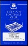 Image of : Programme - Everton v Stoke City