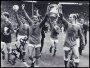 Image of : Photograph - Mike Trebilcock and Alex Young and the rest of Everton F.C. with F.A. Cup