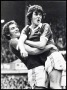 Image of : Photograph - Duncan McKenzie, Everton F.C., after scoring a goal