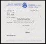 Image of : Letter from Bolton Wanderers F.C. to Everton F.C.