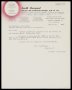 Image of : Letter from South Liverpool A.A.F.C. to Everton F.C.