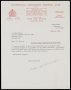 Image of : Letter from Sunderland A.F.C. to Everton F.C.