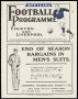 Image of : Programme - Everton v Preston North End