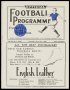 Image of : Programme - Everton v Sheffield Wednesday