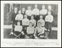 Image of : Photograph - Everton F.C. team, D. Waugh (Trainer), R. Stockton (Umpire), A. Hannah (Captain), J. Angus, D. Doyle, R. Molyneux (Secretary), A. Latta, D. Kirkwood, J. Holt, W. Campbell, A. Milward, A. Brady, F. Geary, E. Chadwick