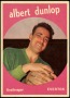 Image of : Trading Card - Albert Dunlop