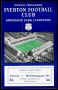 Image of : Programme - Everton v Wolverhampton Wanderers