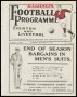 Image of : Programme - Everton 'A' v Manchester University