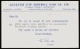 Image of : Letter from Leicester City F.C. to Everton F.C.