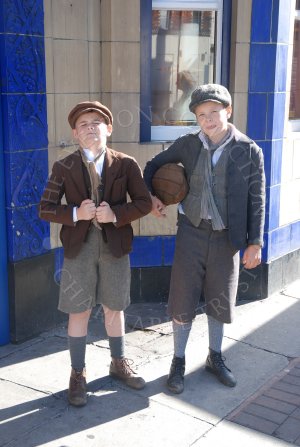 TJ and Charlie outside The Sandon NML film1