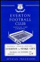 Image of : Programme - Everton v Stoke City