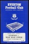 Image of : Programme - Everton v West Ham United