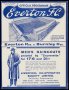 Image of : Programme - Everton Res v Burnley Res