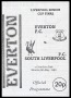 Image of : Programme - Everton Reserves v South Liverpool