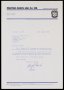 Image of : Letter from Preston North End F.C. to Everton F.C.