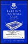 Image of : Programme - Everton v Manchester City