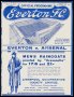 Image of : Programme - Everton v Arsenal